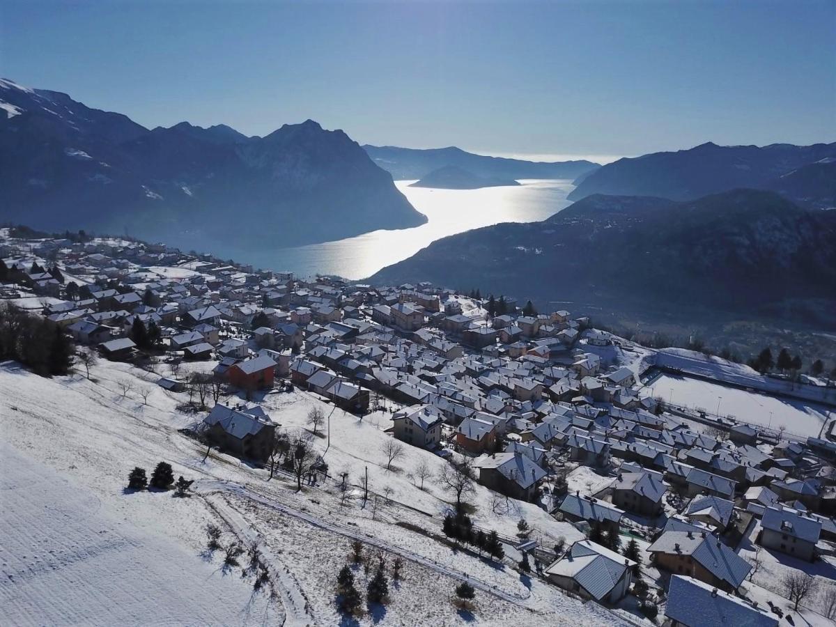 Panorama Verde Lago - Mountain Lake Iseo Hospitality Bossico Ngoại thất bức ảnh