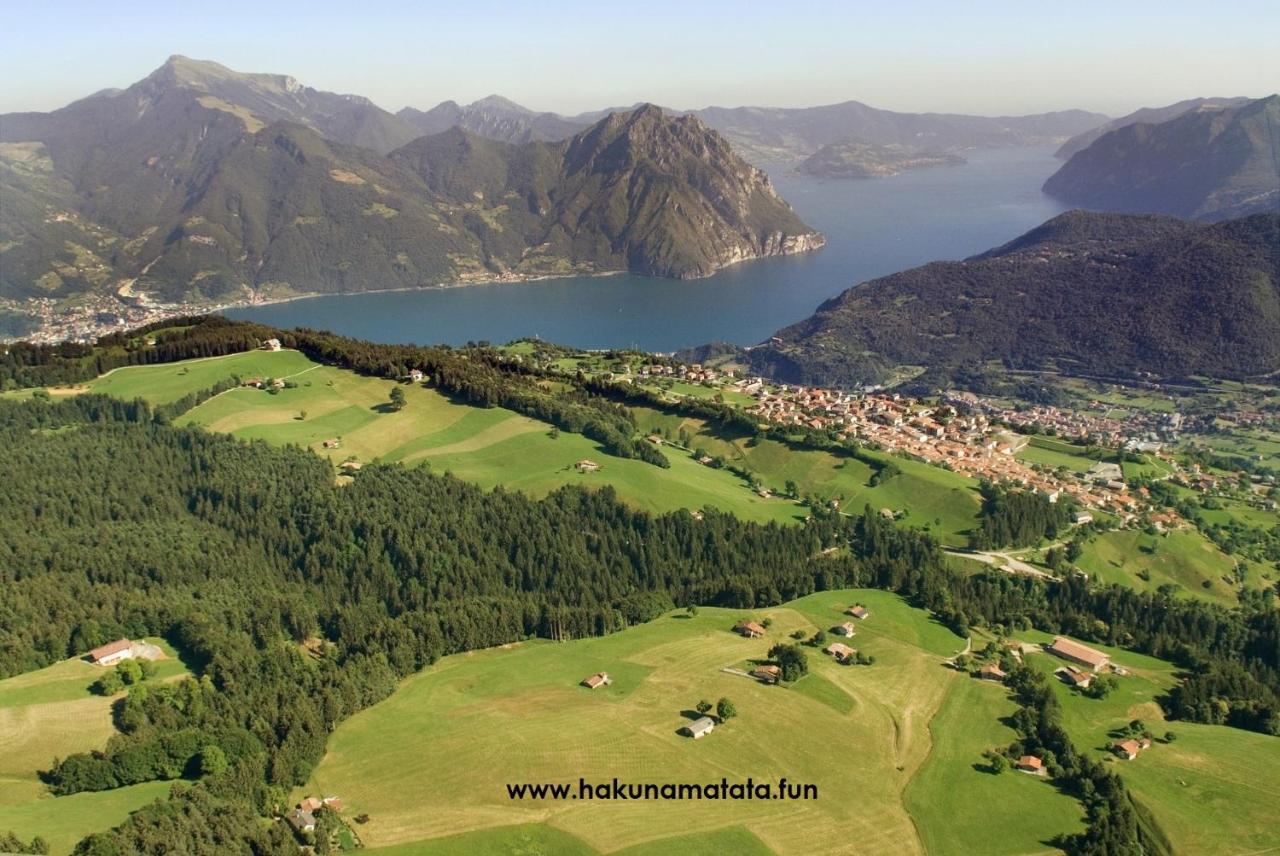 Panorama Verde Lago - Mountain Lake Iseo Hospitality Bossico Ngoại thất bức ảnh